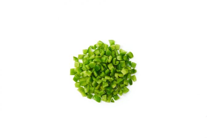 IQF green/red/yellow pepper