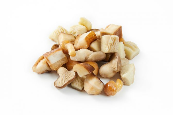 IQF mixed mushrooms