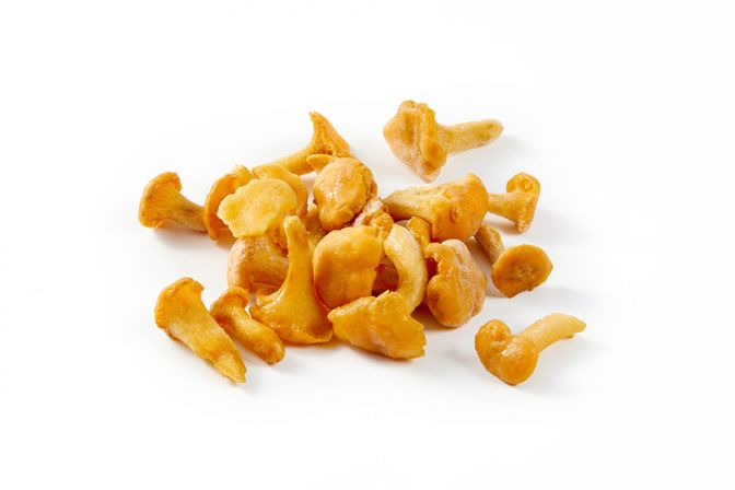 Frozen cantharellus cibarius