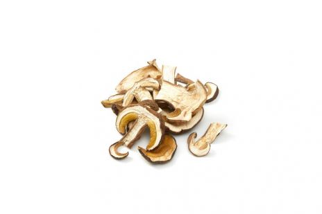 Dried boletus edulis