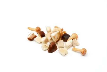 Brined mixed mushrooms